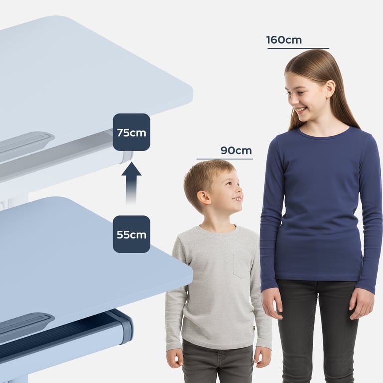 Ergonomia dopasowana do wzrostu